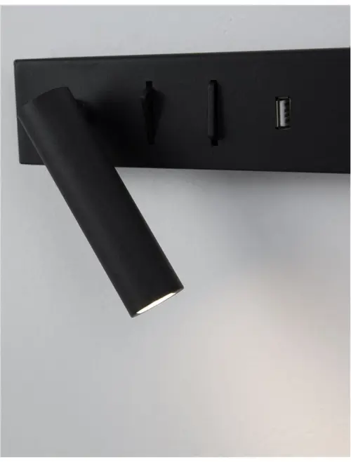 Nástenné svietidlo NOVA LUCE LED 5W 350lm , 1x3W 210lm 3000K 230V IP20